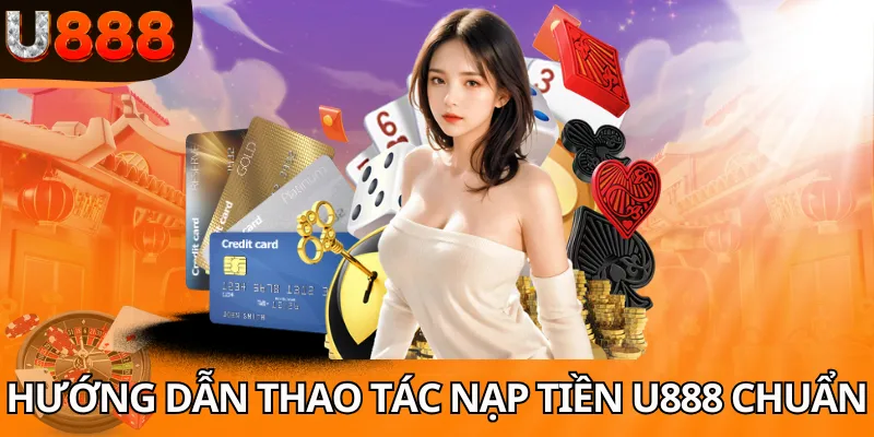 Hướng dẫn thao tác nạp tiền U888 chuẩn